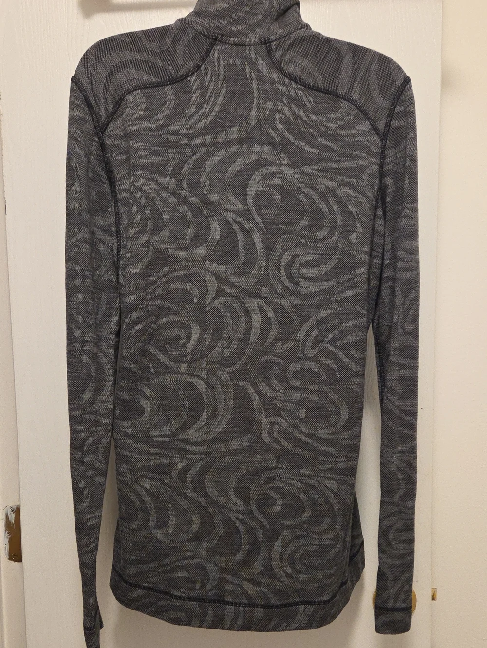 Smartwool Midweight Pattern Zip Top XL - Picture 4 of 6